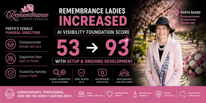 Remembrance Ladies – Funeral Services, 53 to 93